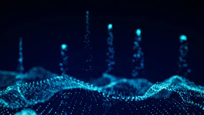 Abstract Floating Particles - Weekly